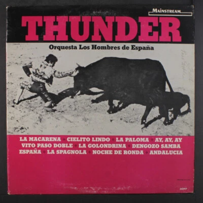 Hombres De España: Thunder Mainstream 12 " LP 33 RPM - Photo 1/2