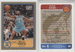 2003-04 Bazooka Gold Baron Davis #130