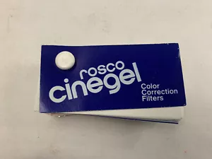 Filtro de corrección de color Rosco Cinegel 1988 de colección muestra fotografía cineastas - Imagen 1 de 5