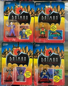 ERTL Diecast Action Figure Batman Animated Series Lot of 4 Robin Joker Catwoman - Picture 1 of 5