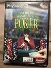 World Championship Poker (Sony PlayStation 2, 2004) NO MANUAL