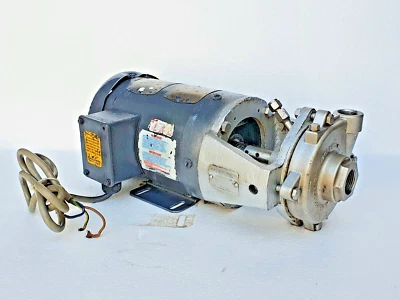 PULSAFEEDER ECO Centrifugal Pump Stainless, 1 Hp, OMNIPURE Overboard Sewage pump - Image 1 of 4