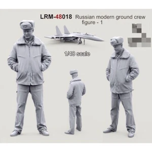 1:48 resin figure model 1 Russian Modern Aircraft Engineer Unassembled Unpainted - Picture 1 of 2