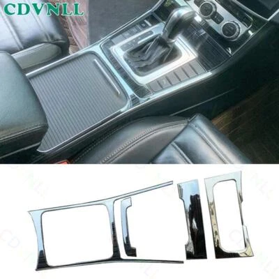Подходит для Volkswagen CC 2012-17 черная стальная крышка панели переключения передач центральной консоли - Изображение 1 из 4