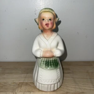 Vintage Ceramic Dutch Girl Laundry Wetter Downer RARE 8” Tall Farmhouse - Picture 1 of 7
