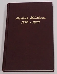 MORTON'S MILESTONES 1870-1970 PAGE COUNTY IOWA HISTORY MORTON TOWNSHIP GENEALOGY - Picture 1 of 12