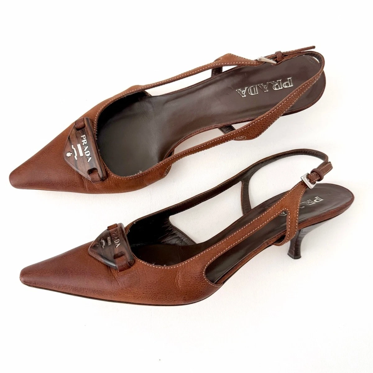 PRADA Brown Heels for Women for sale - eBay