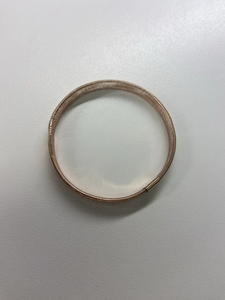 Эластичный браслет из розового золота 18 карат с 750 штампами 1,7 г - Изображение 1 из 4