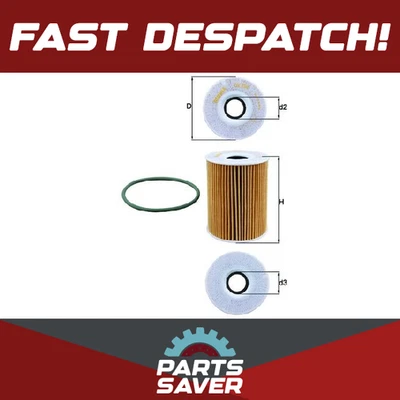 Filtro de aceite compatible con PORSCHE CAYENNE 92A 4.8 2015 en MCY.XA Mahle 0PB115403 0PB115466 - Imagen 1 de 4