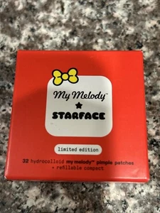 Hello Kitty My Melody STARFACE Limited Edition Compact 32 Hydro-Stars & Case NIB - Picture 1 of 3