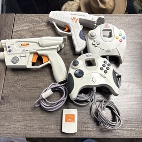 sega dreamcast and madcatz bundle lot untested