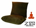 MEDITATION STOOL / SEAT (ZAISU - FLOOR CHAIR)  foldable. With back support (UK)