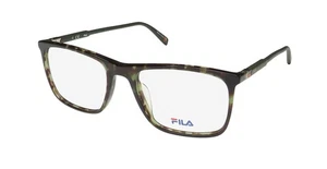 NUEVO MARCO DE GAFAS FILA VF9403 PARA HOMBRE CUADRADO VERDE BORDE COMPLETO 53-18-145 PLÁSTICO EMBALAJE ORIGINAL 34 - Imagen 1 de 8