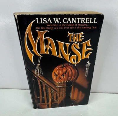 The Manse by Lisa W. Cantrell TOR paperback book 1987 Vintage - Image 1 of 4