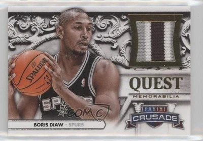 2013-14 Panini Crusade Quest Memorabilia Prime /25 Boris Diaw #34 - Imagem 1 de 2
