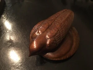 STEVE KESTREL BRONZE SCULPTURE SIGNED/ 37/147 -1997-NESTING NIGHTBIRD COOL, - Picture 1 of 10