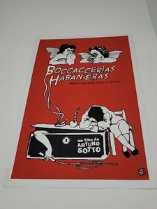 Boccaccerias Habaneras, CUBAN Silkscreen Movie Art Poster Arturo Sotto Rare! - Picture 1 of 8