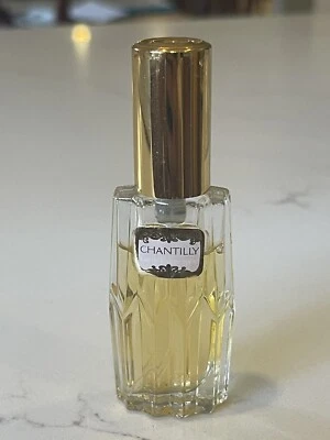 De colección Chantilly Houbigant Eau de Toliette Perfume Spray .4 Fl oz Viaje 80% Completo Foto 1 de 4