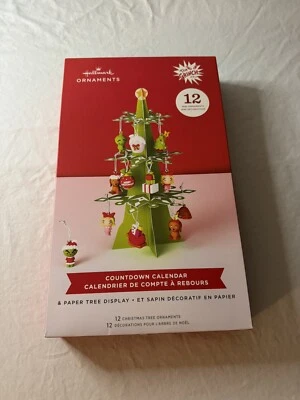 Hallmark 12 Mini Ornaments How The Grinch Stole Christmas Countdown Calendar NEW - Image 1 of 2