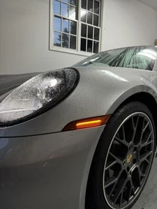 Porsche 911 992 OEM Amber Orange Front Turn Signals (Left & Right) - Picture 1 of 10