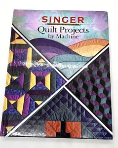 VintageQuilt Projects by Machine: Singer Sewing Reference Library Hardcover 1992 - Picture 1 of 4