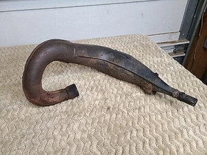 1980-81 Honda CR80R CR80R CR 80 OEM Exhaust Pipe Expansion Chamber Header - Picture 1 of 10