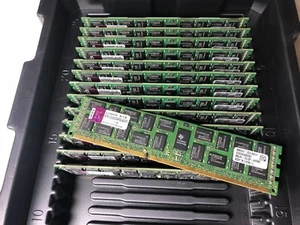 2 X 4GB Kingston KVR1333D3D48R9S/4GED Value RAM Kvr 8GB PC Server RAM 1,5V PC3 - Picture 1 of 2