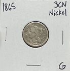 1865 III Trois cents nickel G (RAW1458)