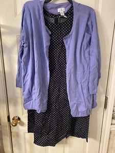 JL Studio Größe 26 W Übergröße Kleid und Pullover - Bild 1 von 2