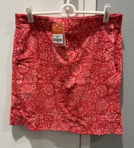 NWT Ripskirt Hawaii Dahlia Teaberry Wrap Skirt Size M Length 2 - Picture 1 of 4