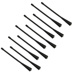 Paquete de 10 antenas largas UHF 450-470 mhz para radio Motorola CP200 PR400 - Imagen 1 de 4