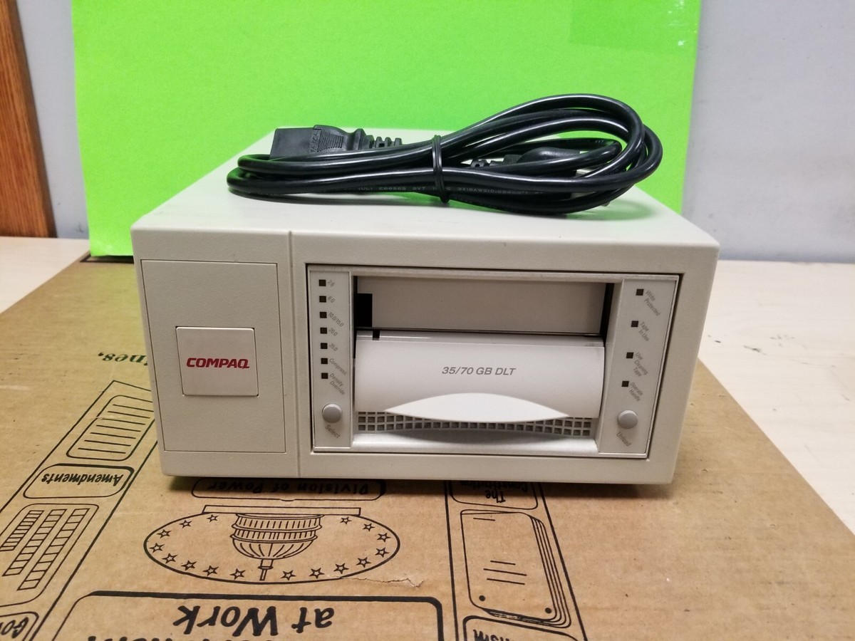 DLT/SDLT Compaq External Tape Drives Cartridge Drives for DLT/SDLT Compaq External Tape Drives Cartridge Drives for