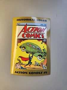 Action #1 POSTCARD Historical Cover Action Comics Superman Cover Chronicle Books - Picture 1 of 2
