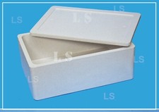 Scatola Termica Isolante Polistirolo 40LT cm60x40x24 Box per alimenti e bevande