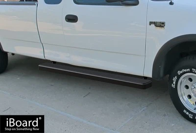 Tablas de correr APS de 5 pulgadas negras para Ford F150 F250 99-03 súper cabina de servicio ligero Foto 1 de 4