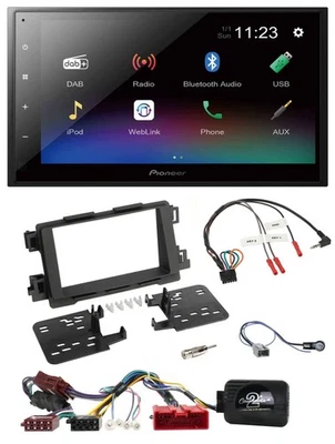 Pioneer USB Bluetooth DAB 2DIN Lenkrad Autoradio für Mazda CX5 6 13-15 aktiv sch - Bild 1 von 4