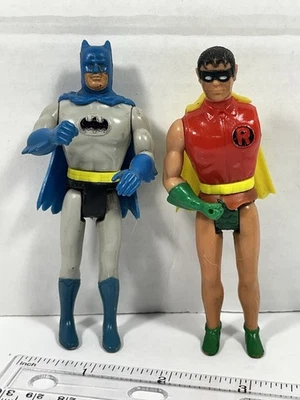 Vintage Mego 1979 DC Comics Batman & Robin Pocket Super Heroes - Image 1 of 4