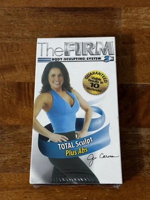 The Firm Body Sculpting System Total Sculpt Plus Abs New Sealed Vhs Tape Foto 1 de 4