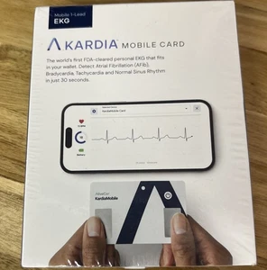 AliveCor - KardiaMobile Card Personal EKG - white - Picture 1 of 2