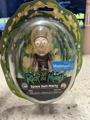 Funko Rick and Morty Space Suit Morty 3.75in Action Figure Walmart Exclusive - Image 1 of 3