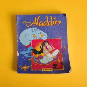 Vintage 1990 Panini Aladdin Figure Complete Album - Picture 1 of 4