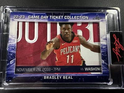 Colección de boletos del día del juego hoja 2022-23 TC-45 Bradley Beal Jrue vacaciones en la foto Foto 1 de 4