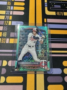 WALKER JENKINS 2025 Bowman Chrome #BCP-1 Twins Aqua Shimmer Refractor /125 - Picture 1 of 3