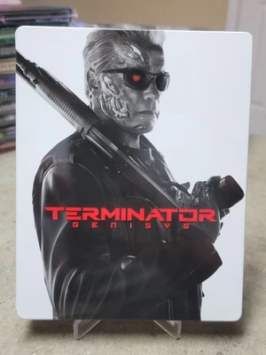 Terminator Genisys Blu-ray/Dvd Steelbook w/j-card & clear bag 2015 - Image 1 of 4