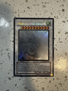 Yugioh Majestic Star Dragon SOVR-EN040 Ghost Rare 1st Edition NM VERY CLEAN - Picture 1 of 6