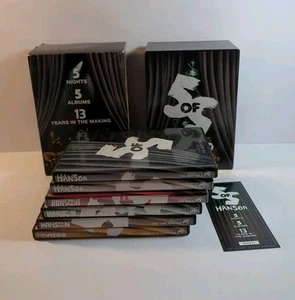 Hanson - 5 of 5 Concert Series (5-Disc DVD + Audio CD) *Some Sealed* - Picture 1 of 8