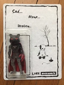 Luke Chueh x SUCKLORD Exclusive SAD ALONE BROKEN SIGNED 50 MADE Suckadelic - Picture 1 of 2