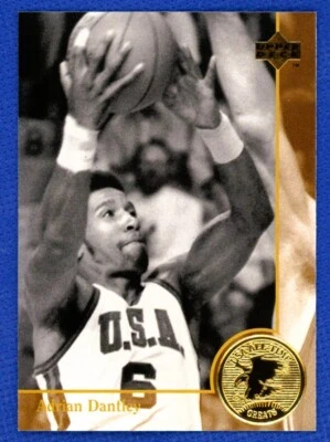 1994-95 Upper Deck USA Basketball All Time Greats Gold Medallion Adrian Dantley - Image 1 of 2