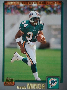 NFL 373 Travis Minor Miami Dolphins Topps 2001 Rookie - Picture 1 of 1