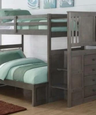 Litera completa Harrison gris doble sobre Foto 1 de 3